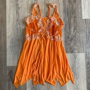 Sold Beautiful intimates dress orange